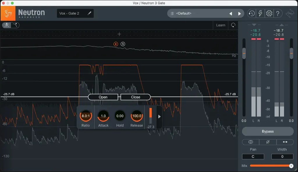 iZotope Neutron 3 Gate
